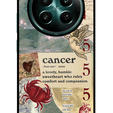 Cancer Zodiac Realme P1 5G Glass Case