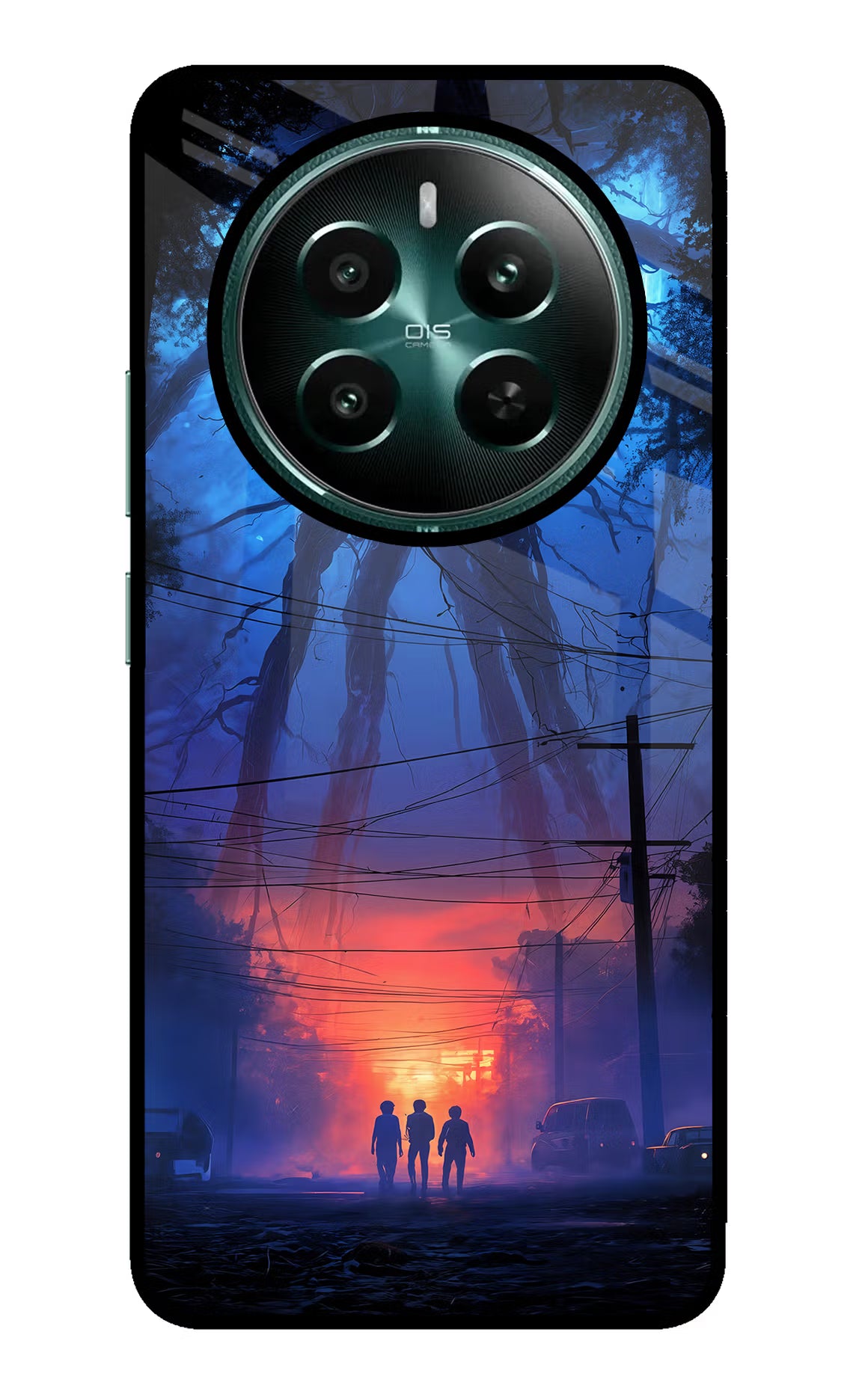 Ordinary Things Shadow Realme P1 5G Glass Case Back Cover by Casekaro