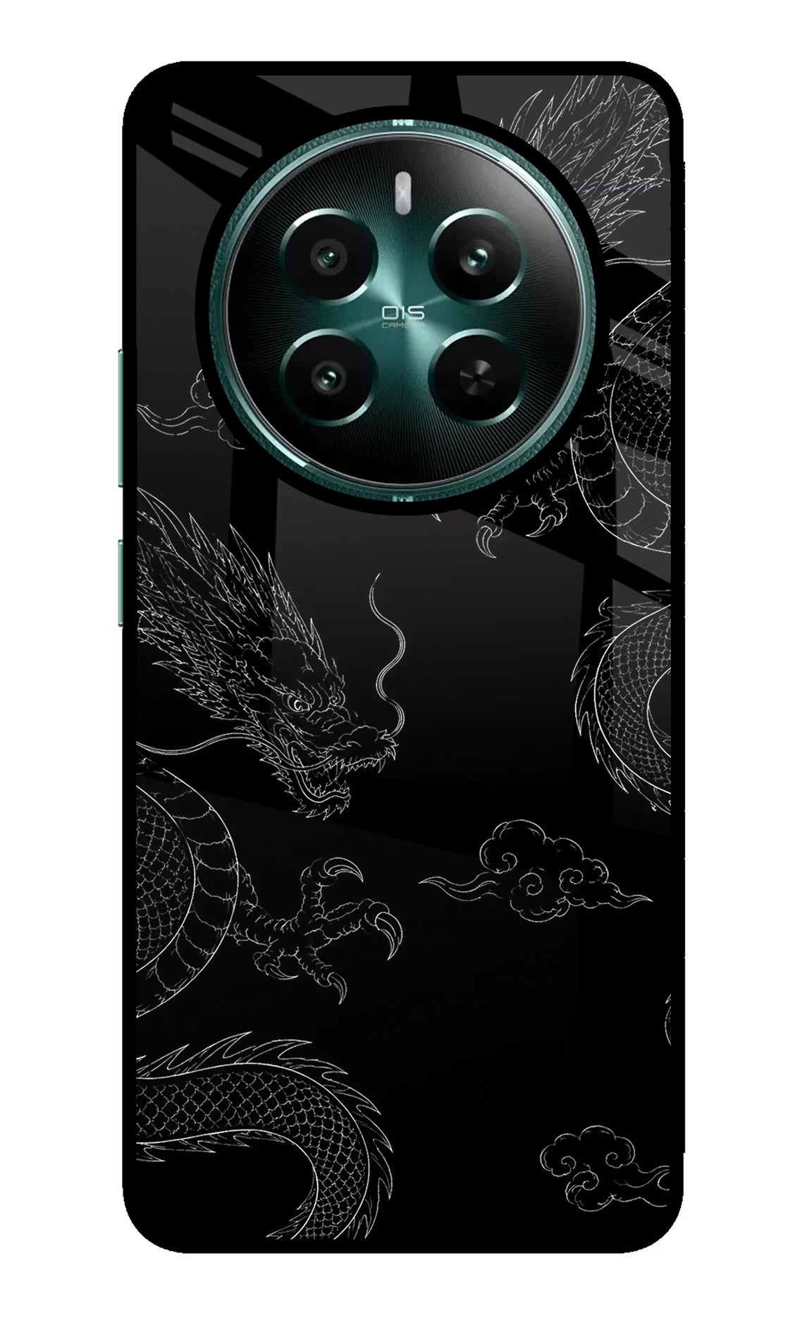 Twin Dragons Realme P1 5G Glass Case Back Cover by Casekaro