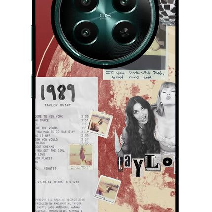 Taylor Swift Realme P1 5G Glass Case