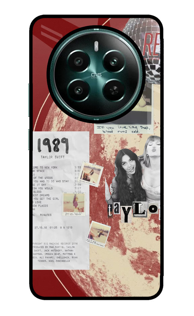 Taylor Swift Realme P1 5G Glass Case