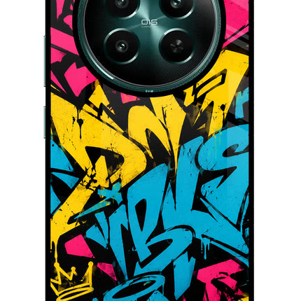 Graffiti Vibe Realme P1 5G Glass Case