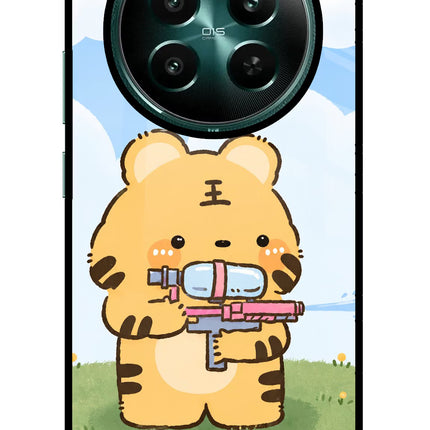 Tiger Treat Realme P1 5G Glass Case