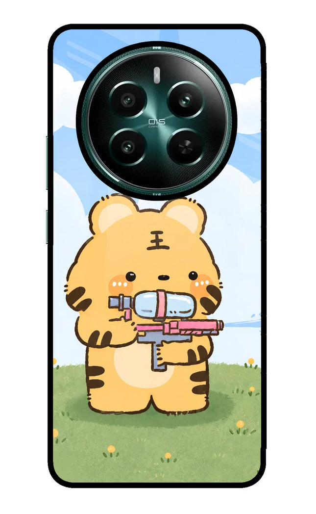Tiger Treat Realme P1 5G Glass Case