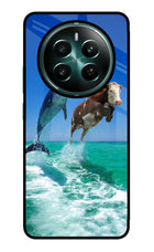 Dolphin vs Cow Realme P1 5G Glass Case