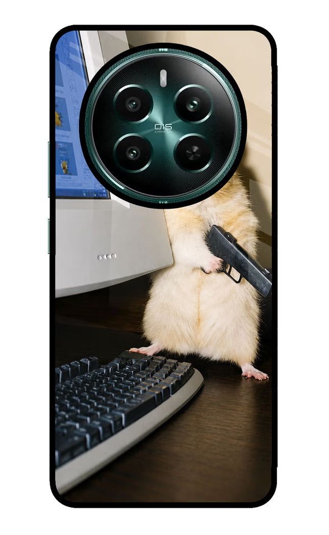 Hacker Hamster Realme P1 5G Glass Case