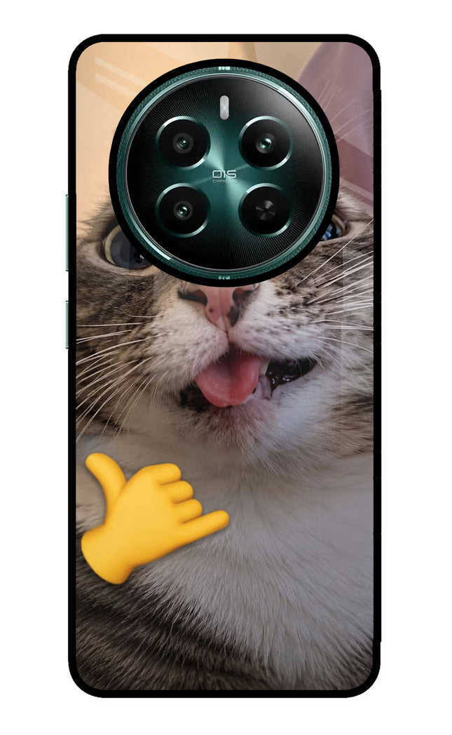 Silly Cat Call Realme P1 5G Glass Case