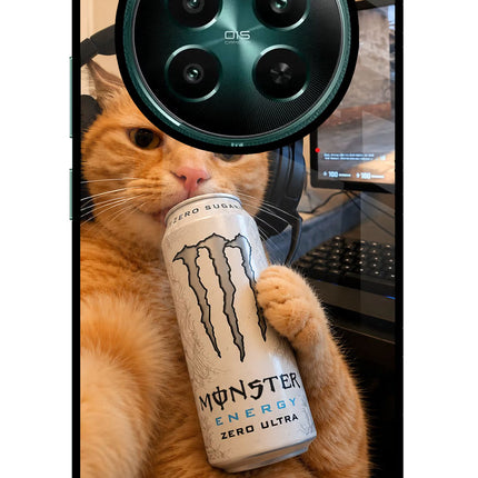 Gamer Cat Energy Realme P1 5G Glass Case