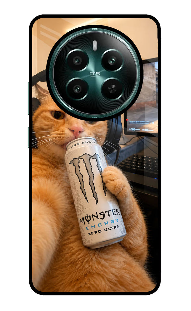 Gamer Cat Energy Realme P1 5G Glass Case