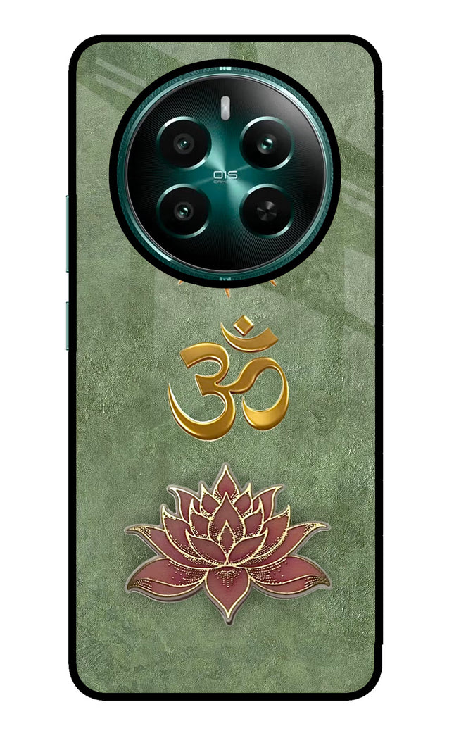 Om & Lotus Realme P1 5G Glass Case