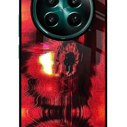 Fire Eye Realme P1 5G Glass Case Back Cover by Casekaro