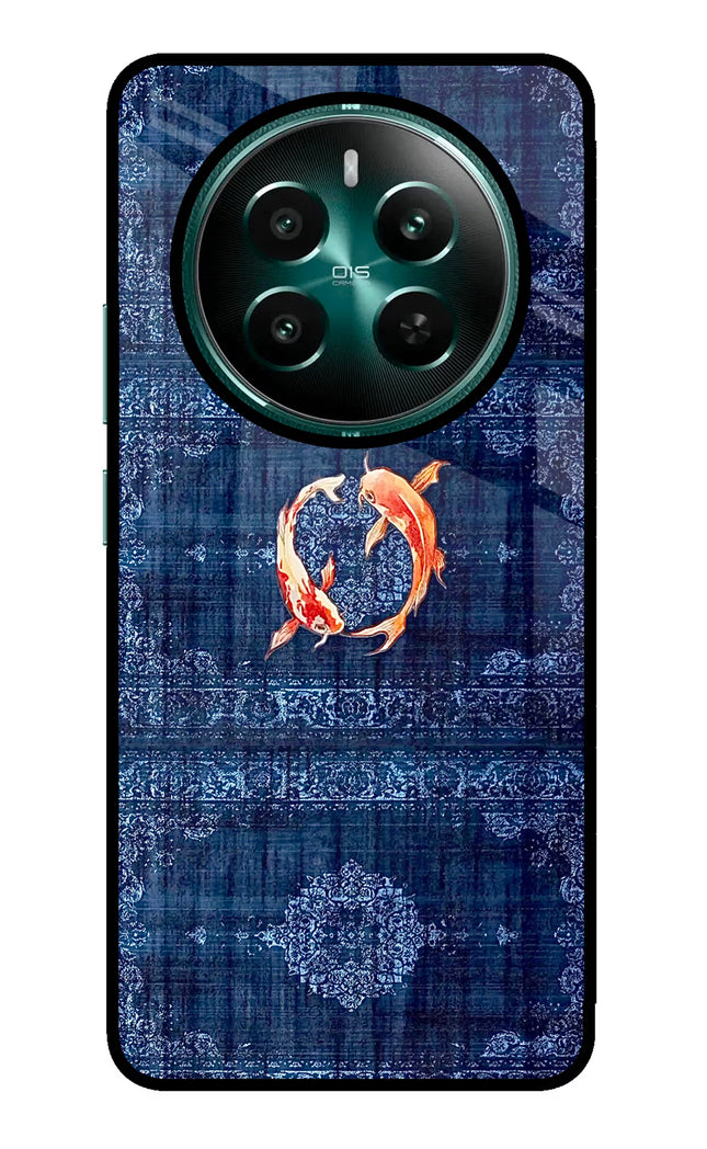Koi Blue Realme P1 5G Glass Case