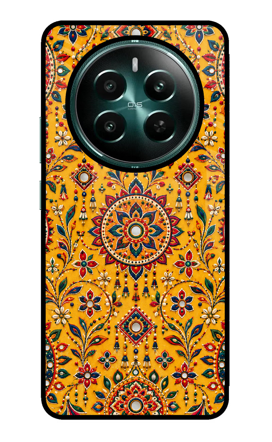 Sunlit Aura Realme P1 5G Back Cover, Glass case