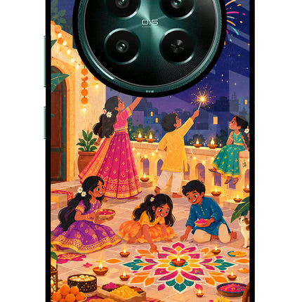 Diwali Night Realme P1 5G Glass Case