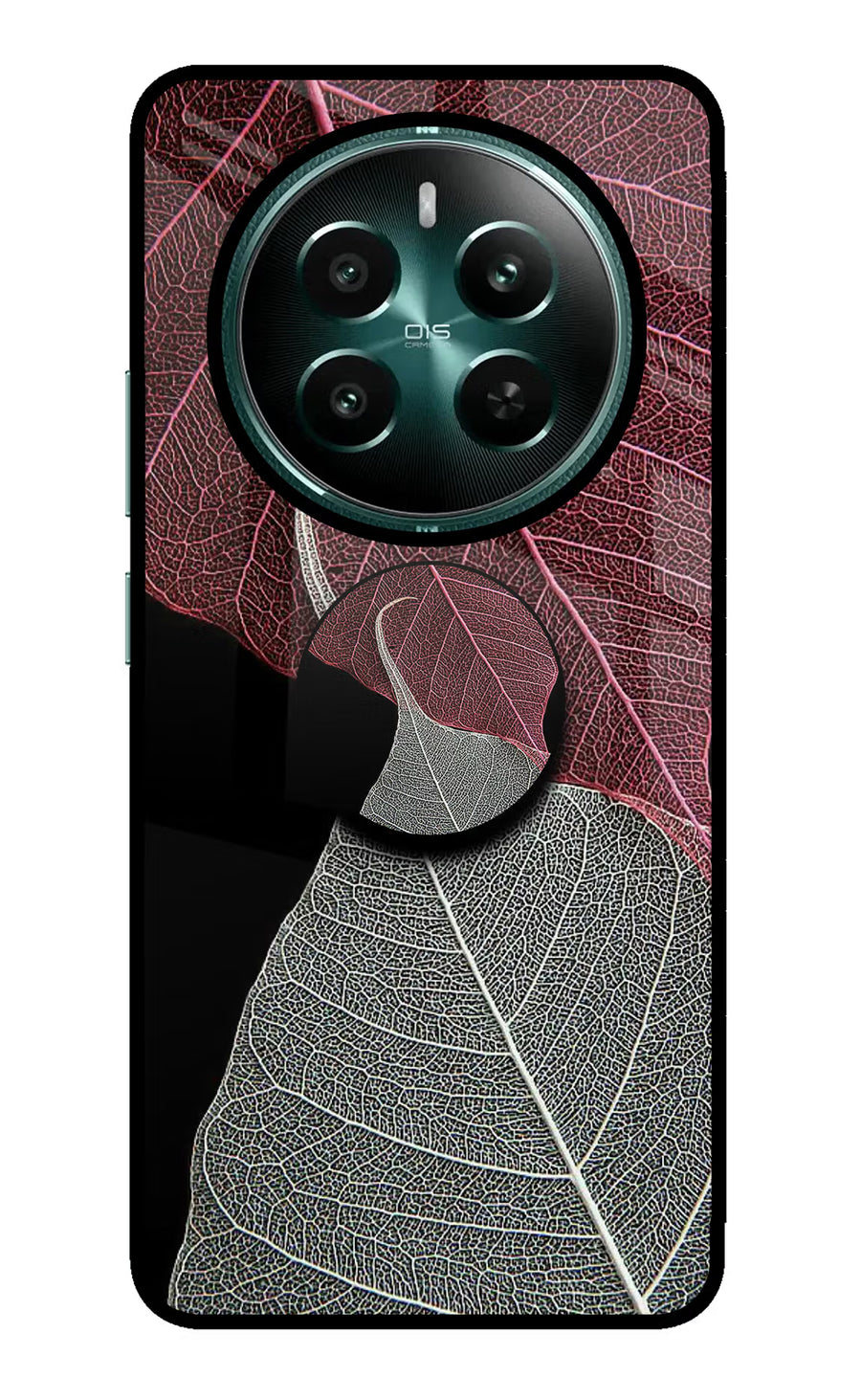 Leaf Pattern Realme P1 5G Pop Case, Metal case