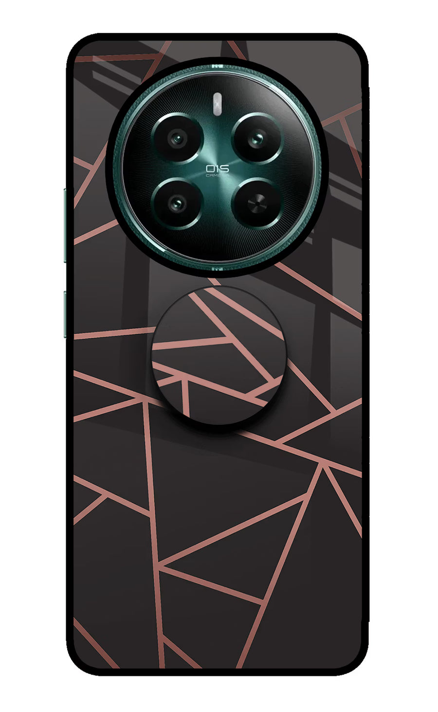 Geometric Pattern Realme P1 5G Pop Case, Metal case