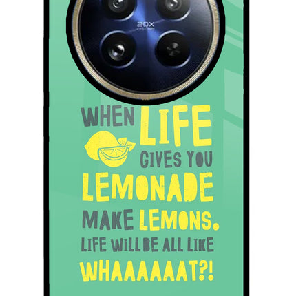Quote Realme P1 Pro 5G Glass Case Back Cover by Casekaro