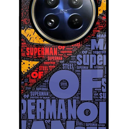 Superman Realme P1 Pro 5G Glass Case Back Cover by Casekaro