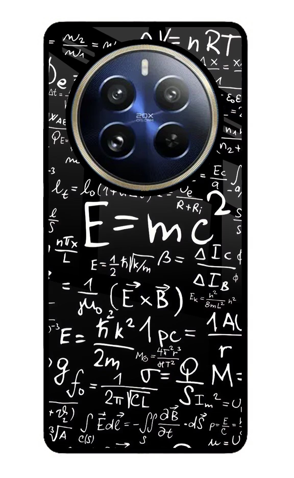 Physics Formula Realme P1 Pro 5G Glass Case Back Cover by Casekaro