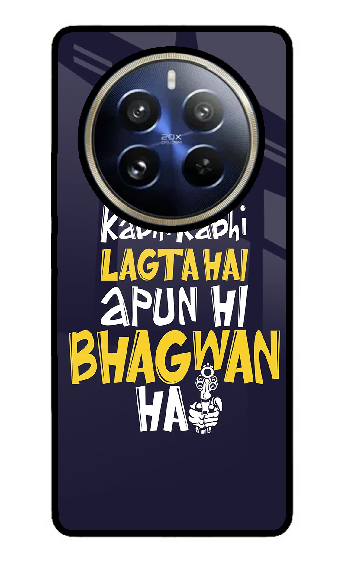 Kabhi Kabhi Lagta Hai Apun Hi Bhagwan Hai Realme P1 Pro 5G Glass Case