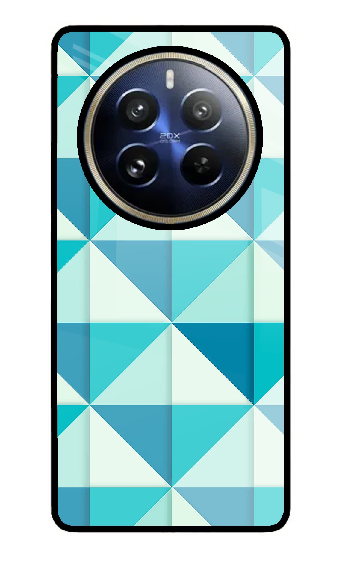 Abstract Realme P1 Pro 5G Glass Case