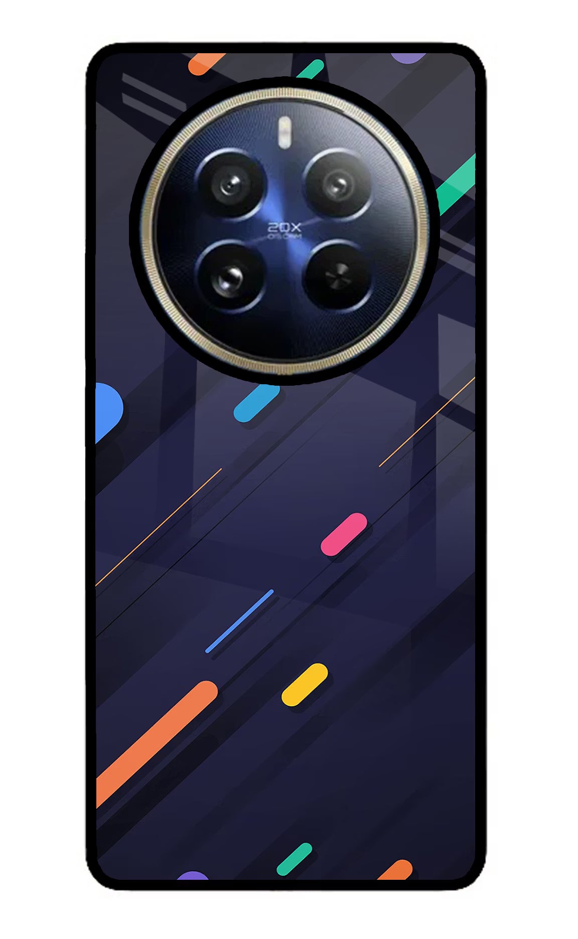 Abstract Design Realme P1 Pro 5G Glass Case