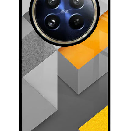 Abstract Realme P1 Pro 5G Glass Case