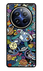 Space Abstract Realme P1 Pro 5G Glass Case