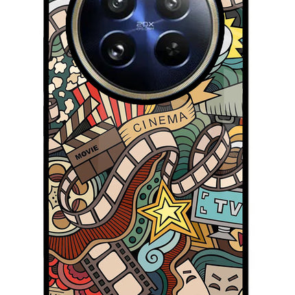 Cinema Abstract Realme P1 Pro 5G Glass Case
