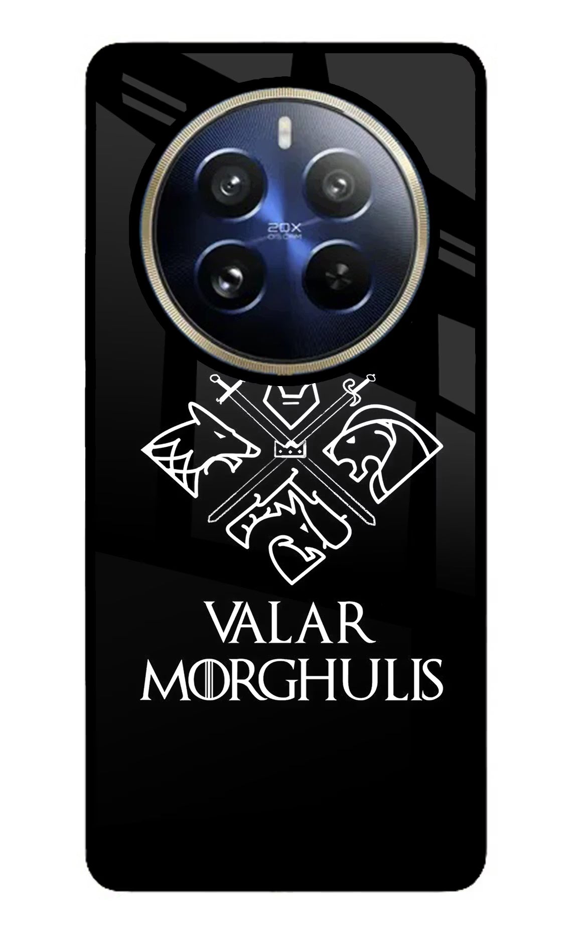 Valar Morghulis | Game Of Thrones Realme P1 Pro 5G Glass Case Back Cover by Casekaro