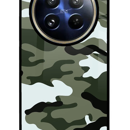 Camouflage Realme P1 Pro 5G Glass Case