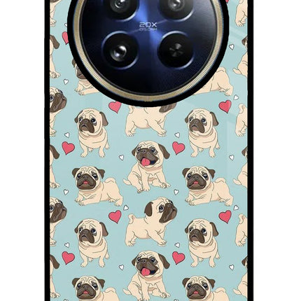 Pug Dog Realme P1 Pro 5G Glass Case