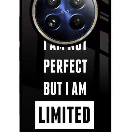 I Am Not Perfect But I Am Limited Edition Realme P1 Pro 5G Glass Case