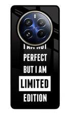 I Am Not Perfect But I Am Limited Edition Realme P1 Pro 5G Glass Case