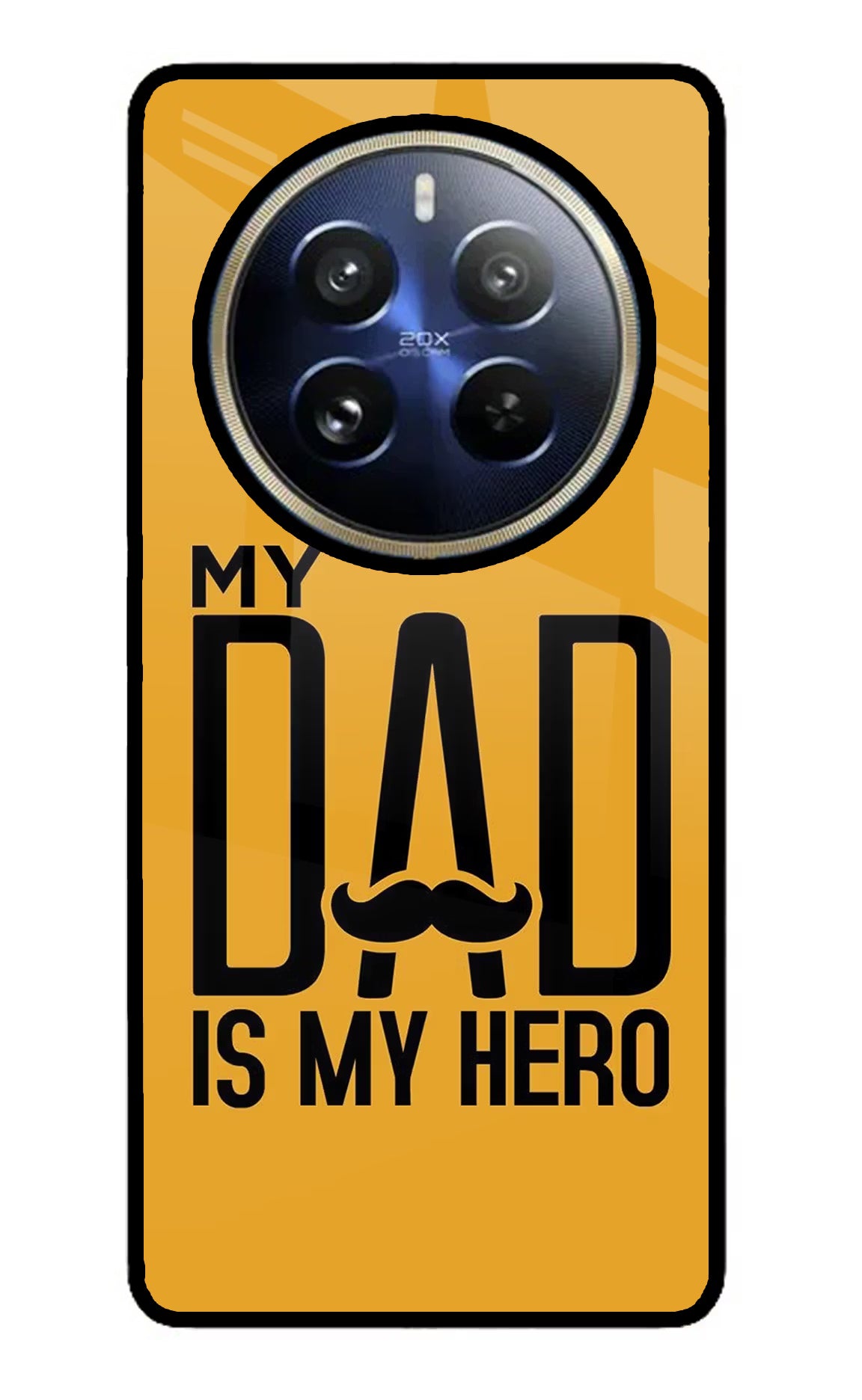 My Dad Is My Hero Realme P1 Pro 5G Glass Case