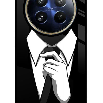 Black Tie Realme P1 Pro 5G Glass Case
