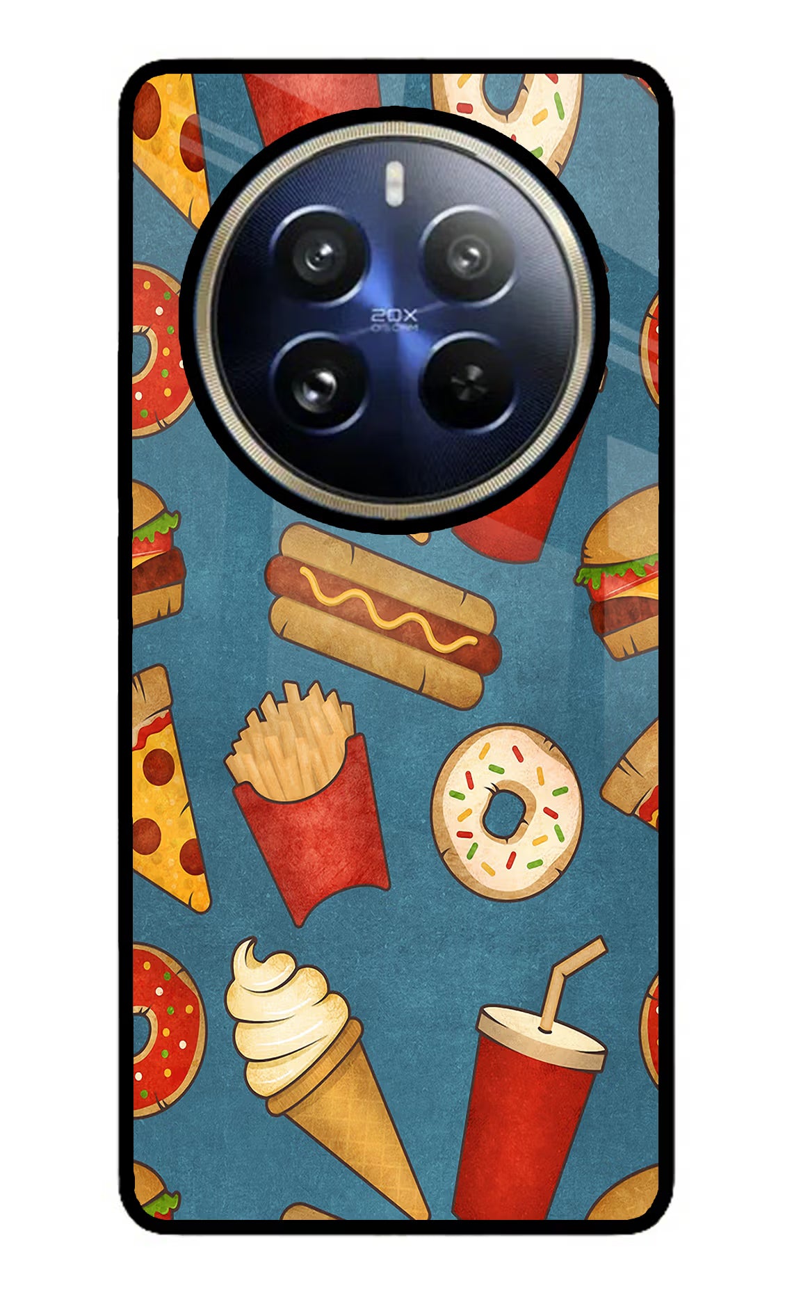 Foodie Realme P1 Pro 5G Glass Case