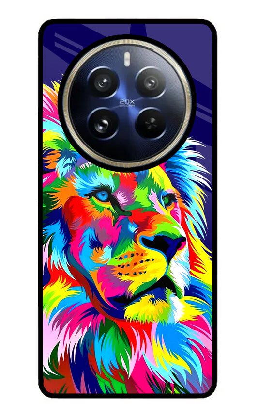 Vector Art Lion Realme P1 Pro 5G Glass Case