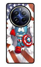 Captain America Realme P1 Pro 5G Glass Case