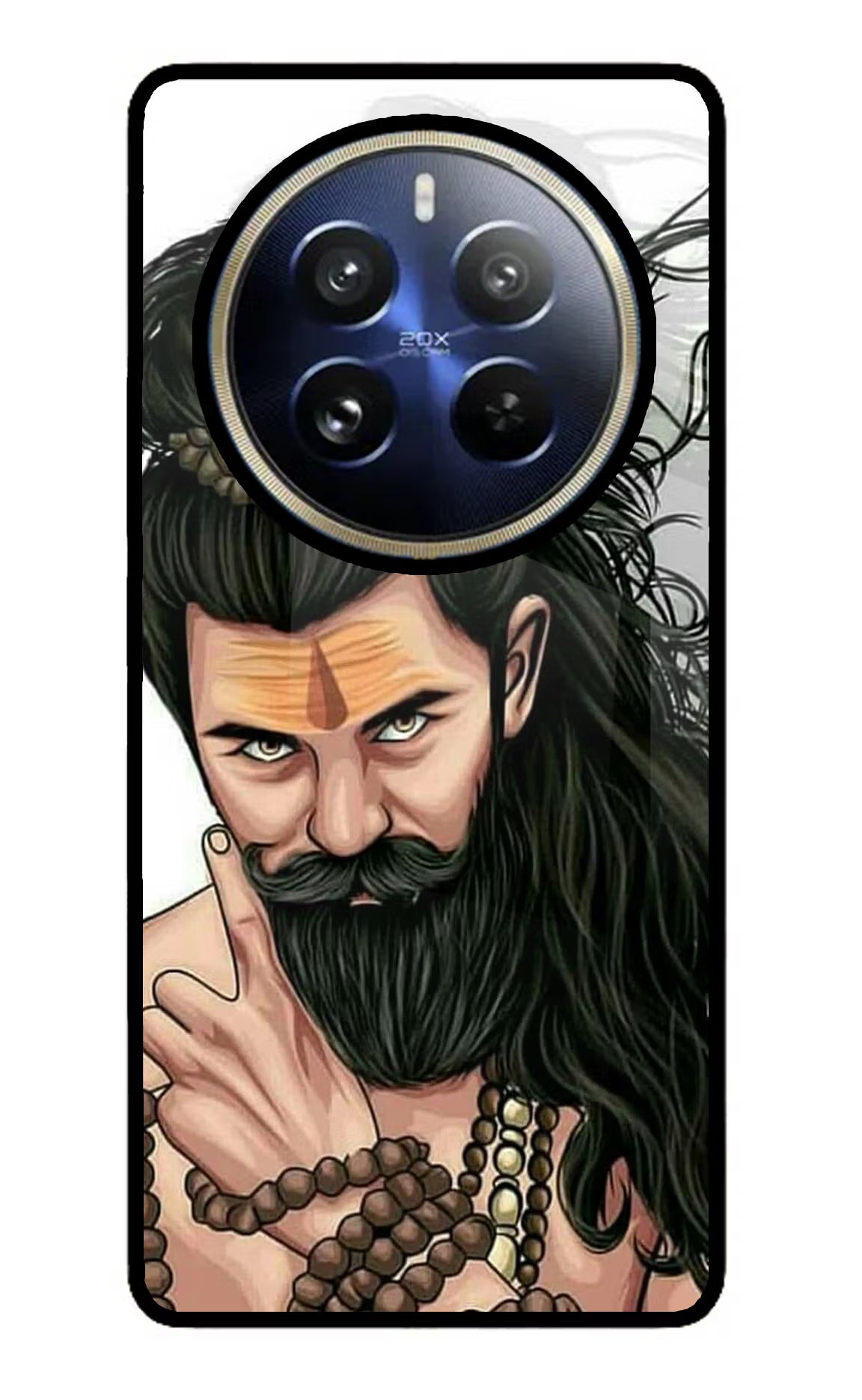 Mahadev Realme P1 Pro 5G Glass Case Back Cover by Casekaro