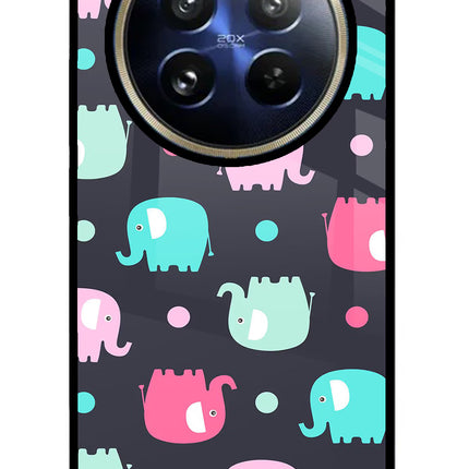 Elephants Realme P1 Pro 5G Glass Case