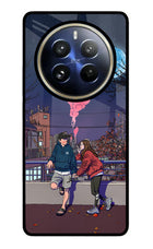 Chilling Couple Realme P1 Pro 5G Glass Case
