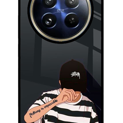 Aesthetic Boy Realme P1 Pro 5G Glass Case