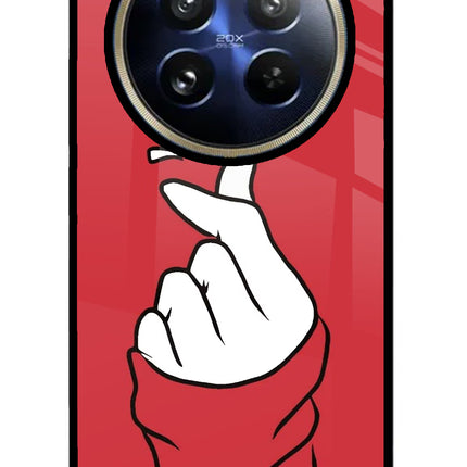 Korean Love Sign Realme P1 Pro 5G Glass Case