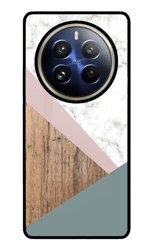 Marble wood Abstract Realme P1 Pro 5G Glass Case