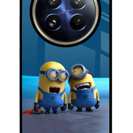 Minion Laughing Realme P1 Pro 5G Glass Case Back Cover by Casekaro