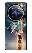 Thor Hammer Mjolnir Realme P1 Pro 5G Glass Case