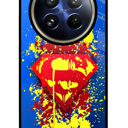 Superman logo Realme P1 Pro 5G Glass Case
