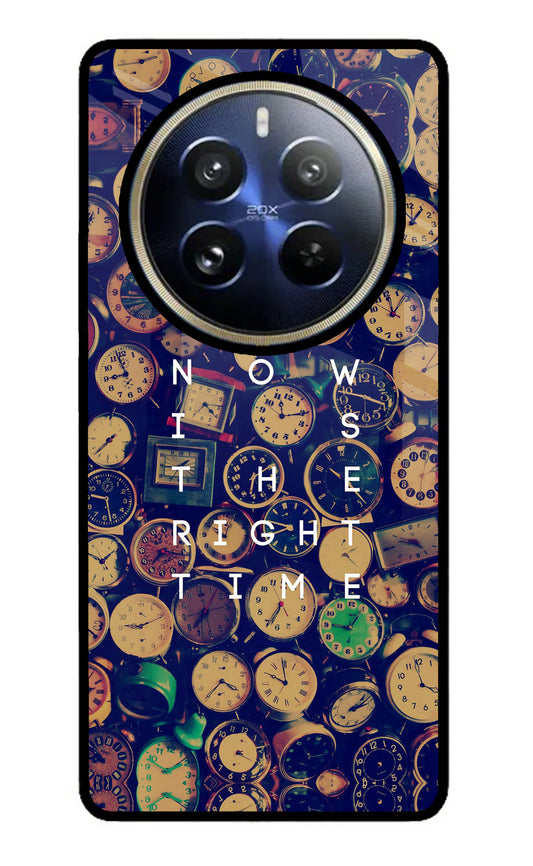 Now is the Right Time Quote Realme P1 Pro 5G Glass Case