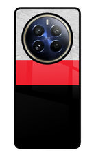 Tri Color Pattern Realme P1 Pro 5G Glass Case